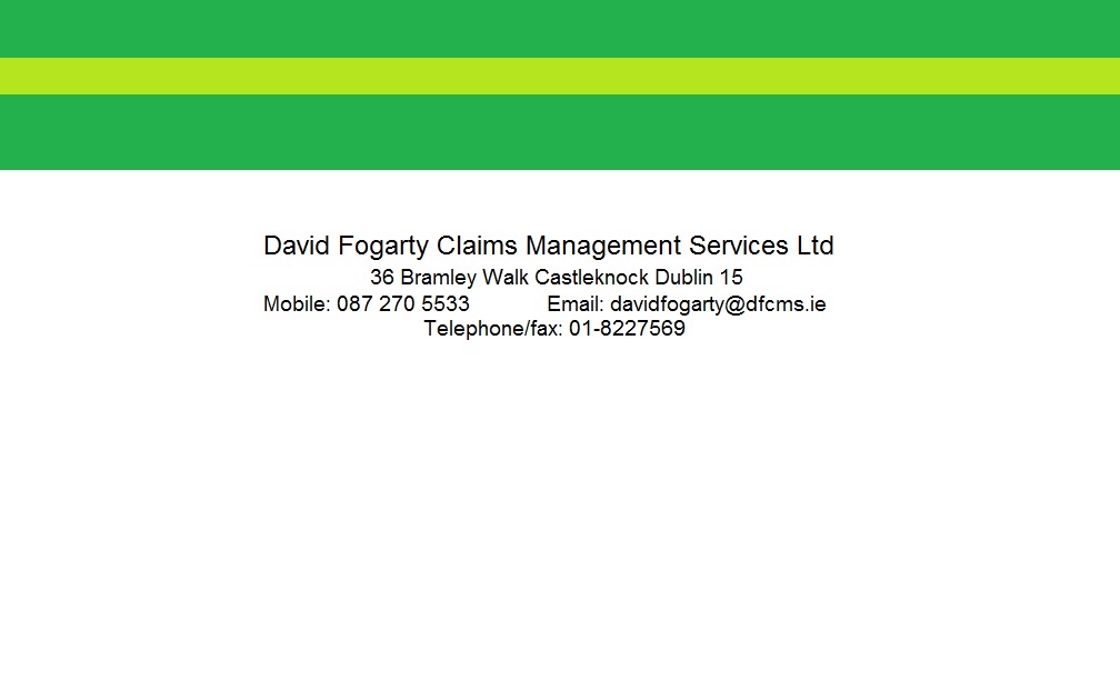 David Fogarty Clains Management Ltd